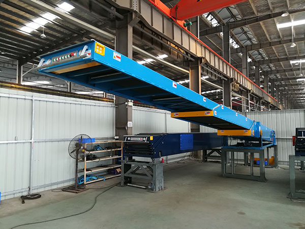 腳架升降式皮帶伸縮輸送機